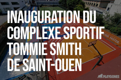 Inauguration du complexe sportif Tommie Smith de Saint-Ouen