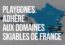 Playgones adhère aux Domaines Skiables de France